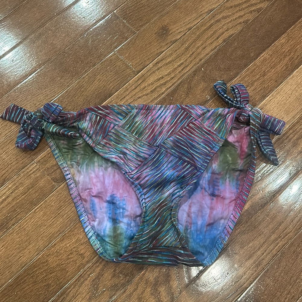 Lucky Brand Bikini Bottom Bathing Suit Size Large